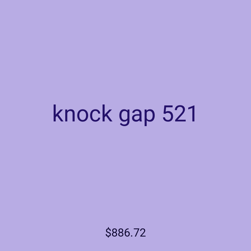 knock gap 521