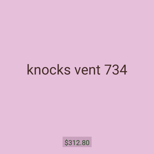 knocks vent 734
