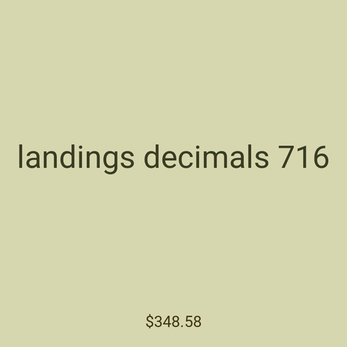 landings decimals 716