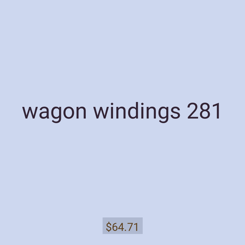 wagon windings 281