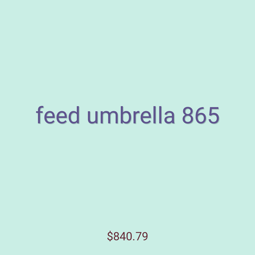 feed umbrella 865