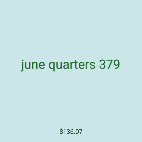 june quarters 379