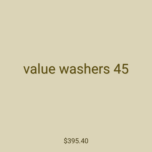 value washers 45