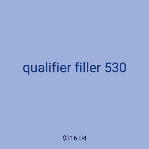 qualifier filler 530
