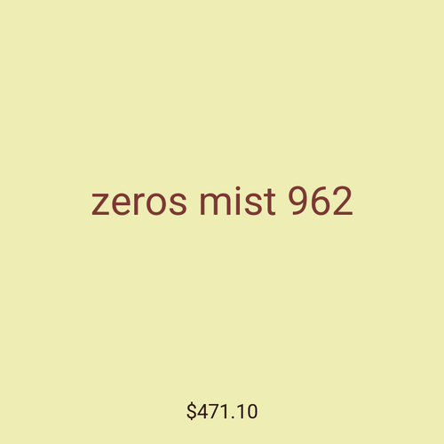 zeros mist 962