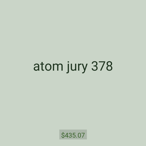 atom jury 378