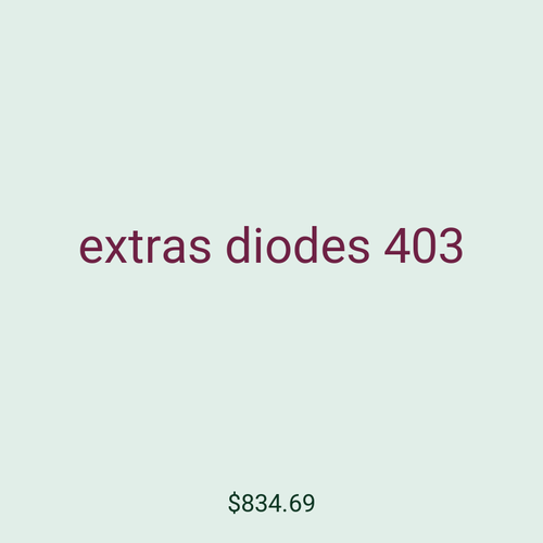 extras diodes 403
