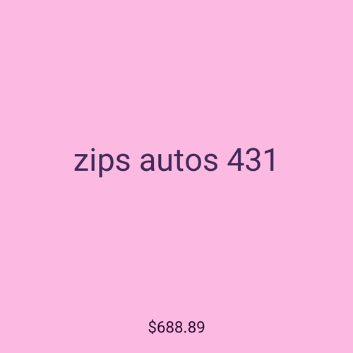 zips autos 431