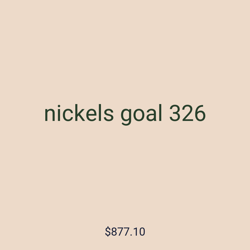 nickels goal 326