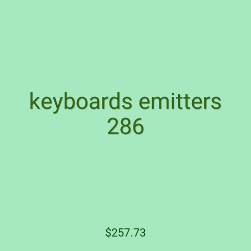 keyboards emitters 286