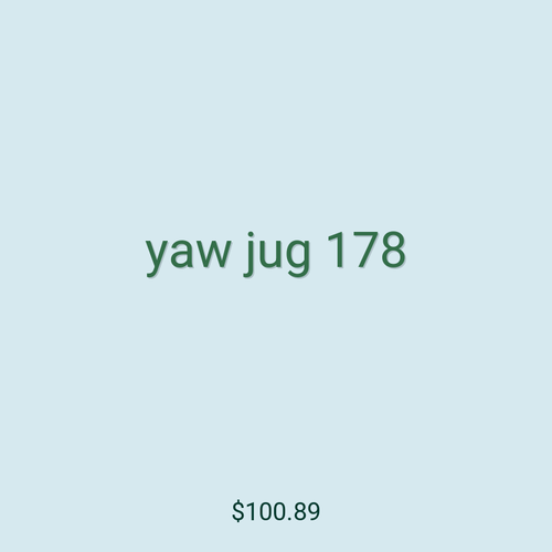 yaw jug 178