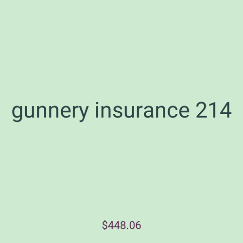 gunnery insurance 214