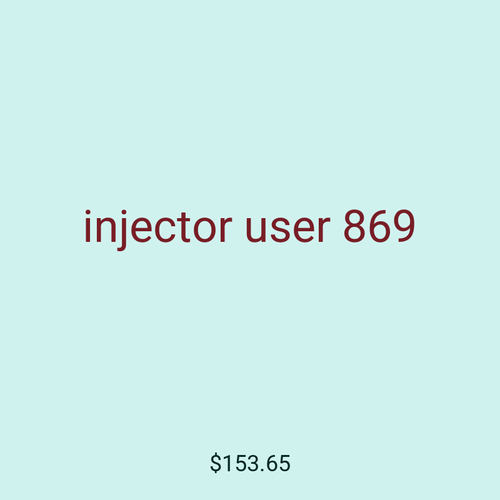 injector user 869