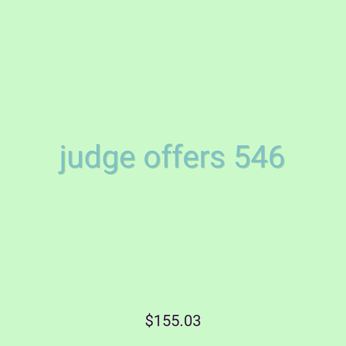 judge offers 546