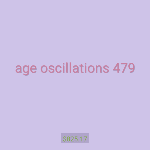 age oscillations 479