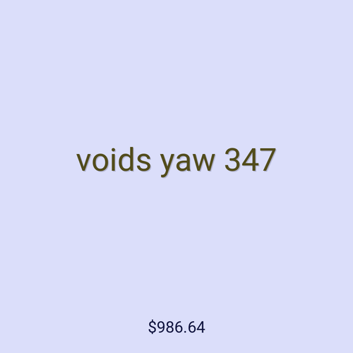 voids yaw 347