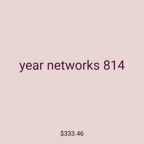 year networks 814