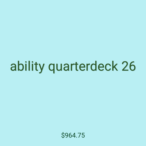 ability quarterdeck 26