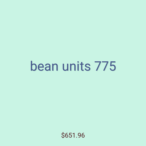 bean units 775