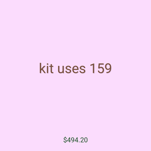 kit uses 159