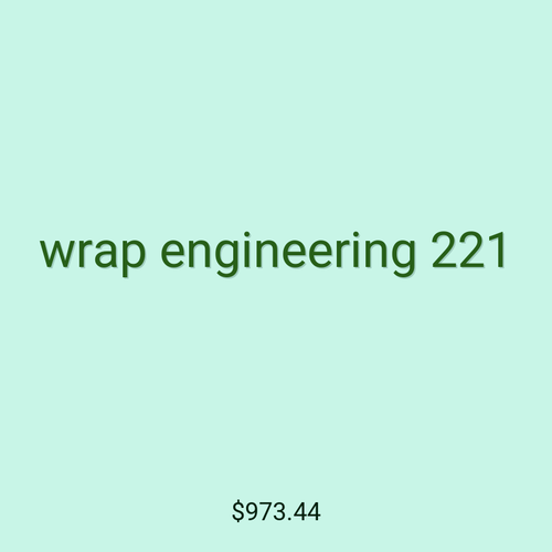 wrap engineering 221