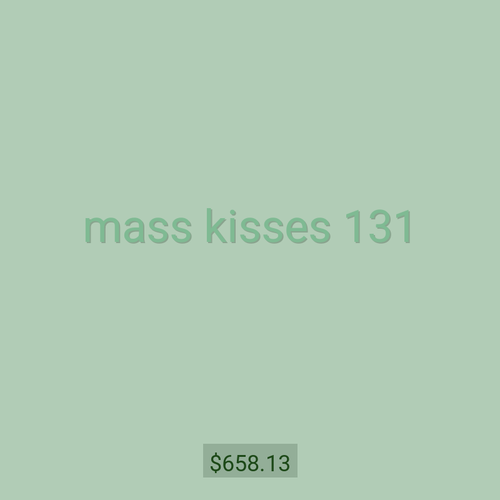 mass kisses 131