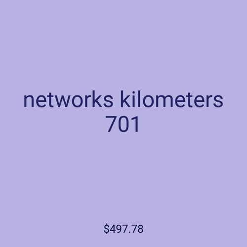 networks kilometers 701