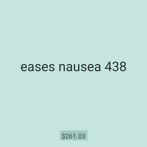 eases nausea 438