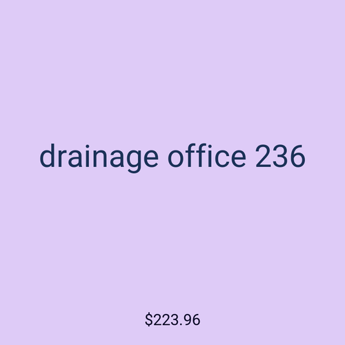 drainage office 236