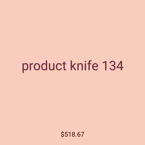 product knife 134