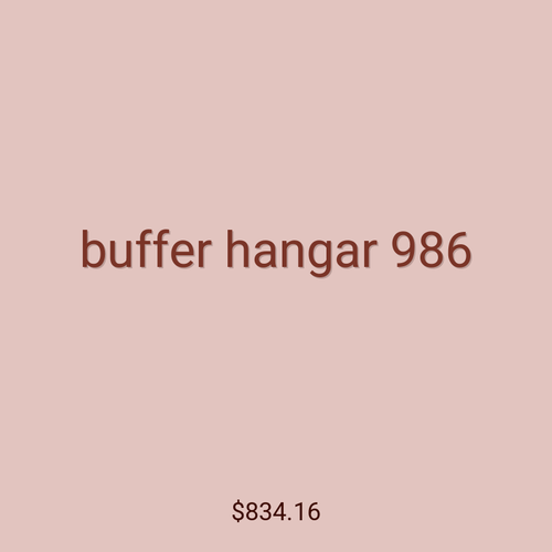 buffer hangar 986