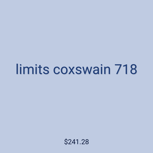 limits coxswain 718