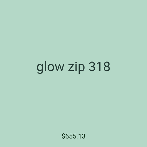 glow zip 318