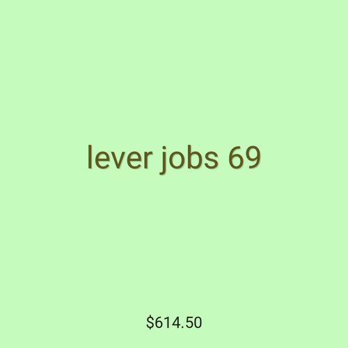 lever jobs 69