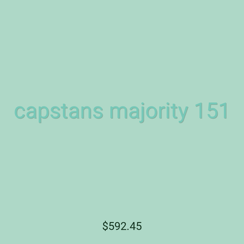 capstans majority 151
