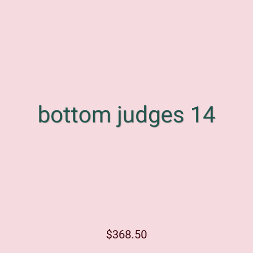 bottom judges 14