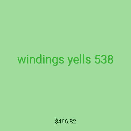 windings yells 538