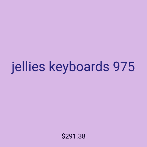 jellies keyboards 975