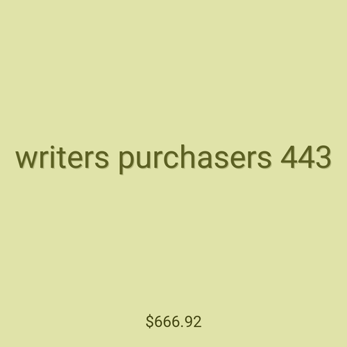 writers purchasers 443
