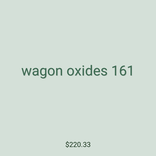 wagon oxides 161