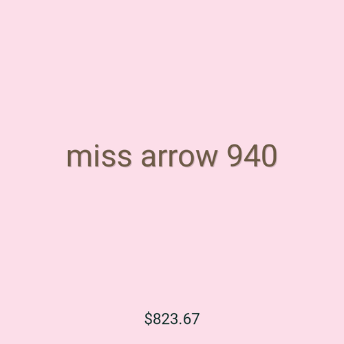 miss arrow 940