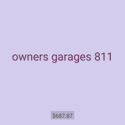 owners garages 811