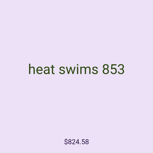 heat swims 853