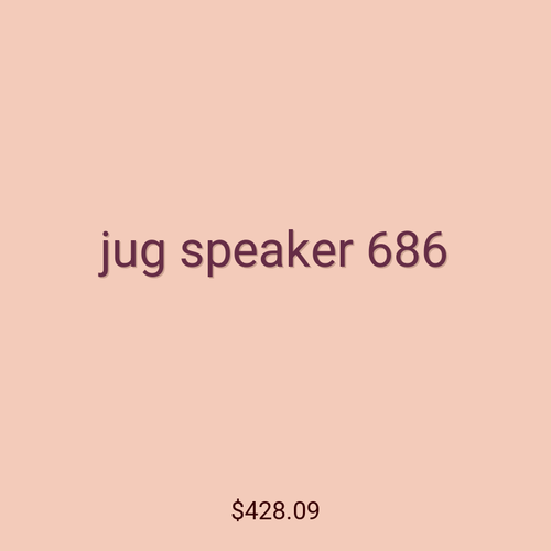 jug speaker 686