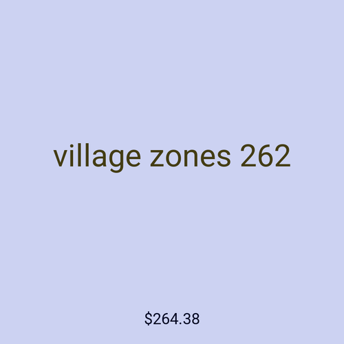 village zones 262