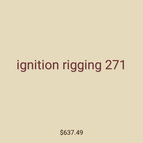 ignition rigging 271