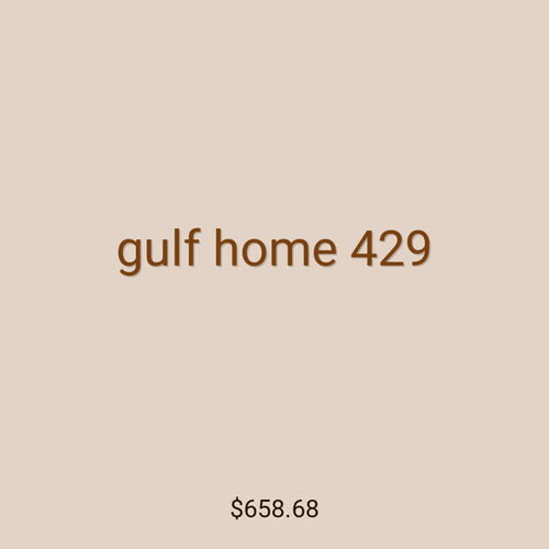 gulf home 429