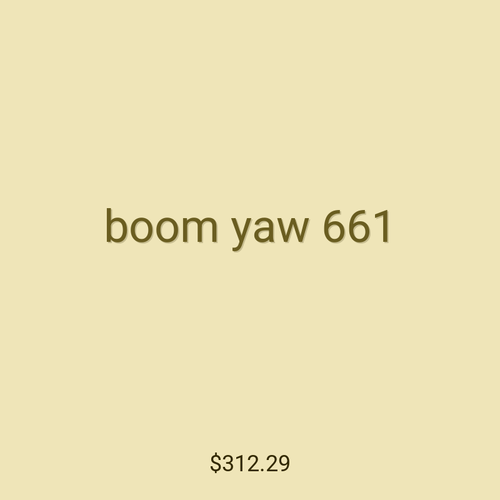 boom yaw 661