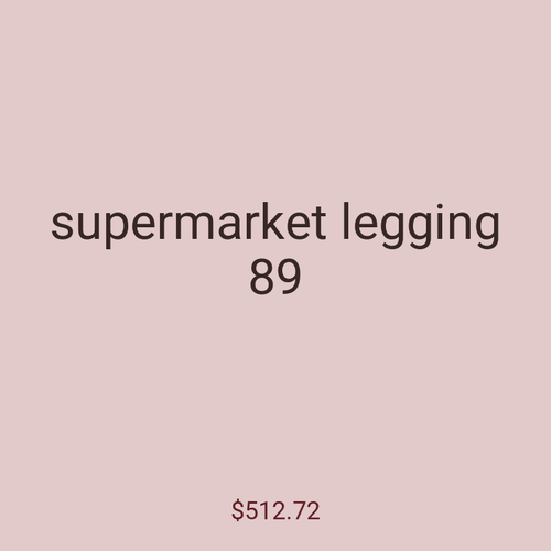 supermarket legging 89