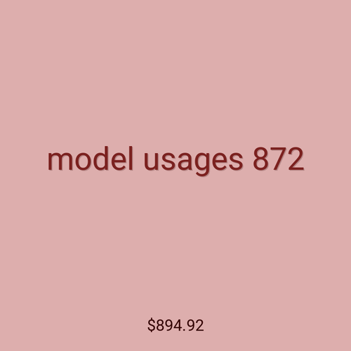 model usages 872